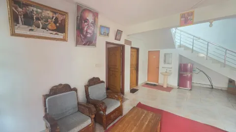 Reception area of the guest house
